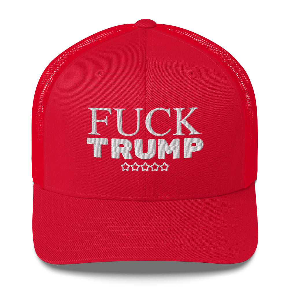 FUCK TRUMP Trucker Cap