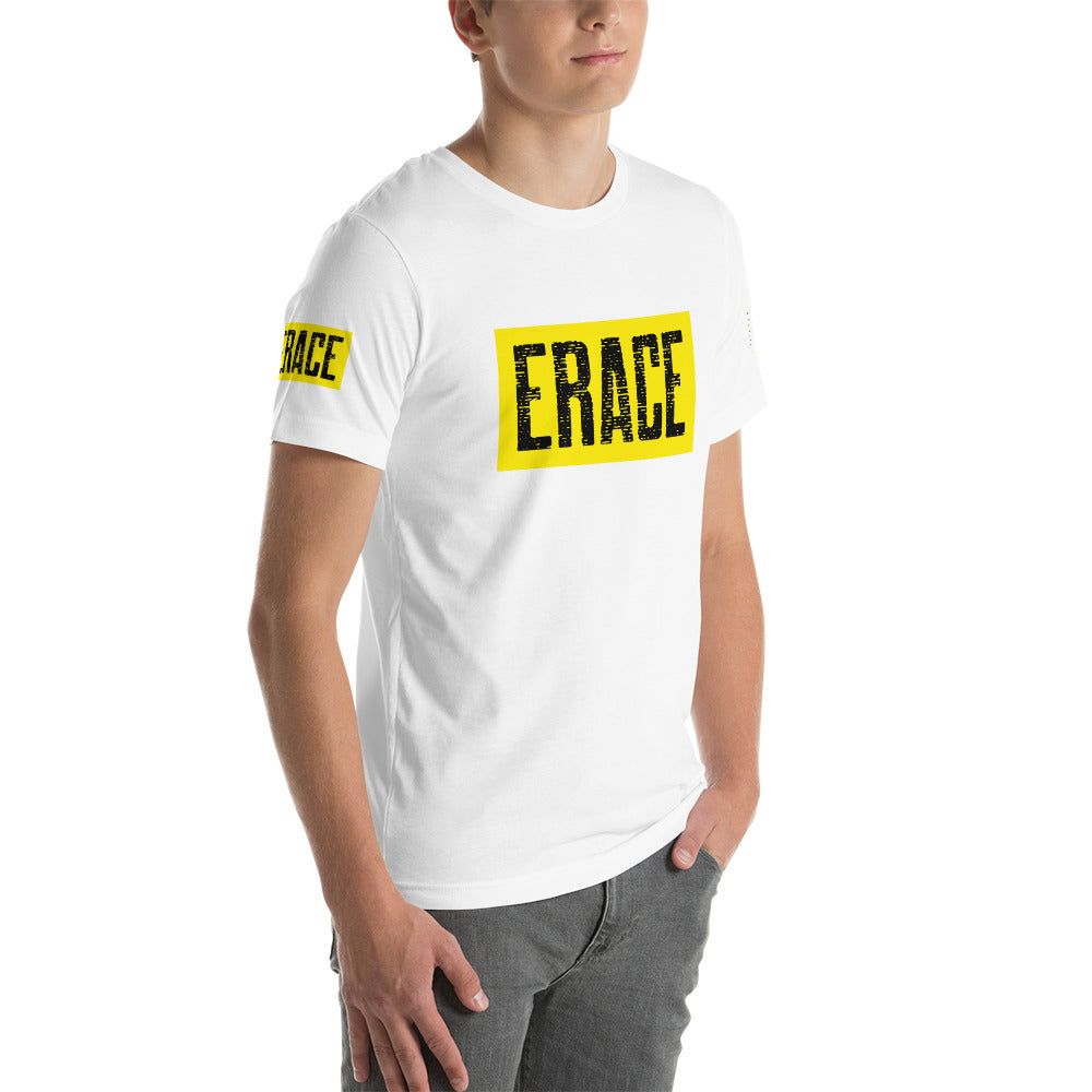 Black& Yellow Erace Logo Unisex t-shirt