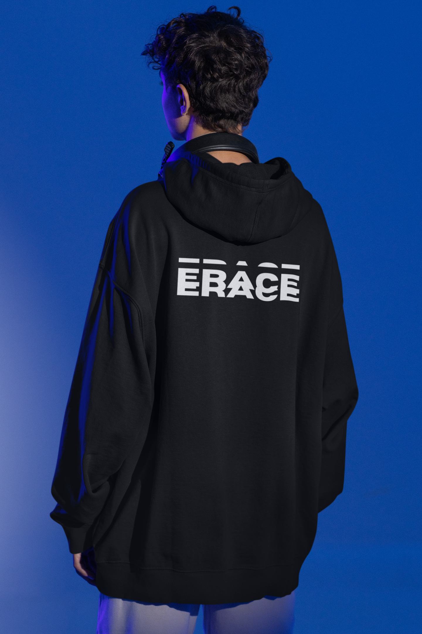 Blurred Erace Logo Unisex Hoodie