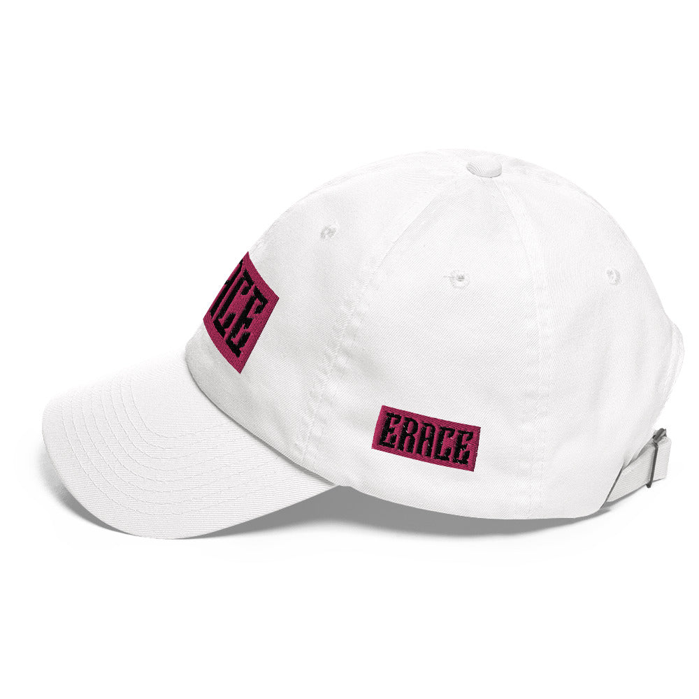 Fuchsia Erace Logo Dad Hat