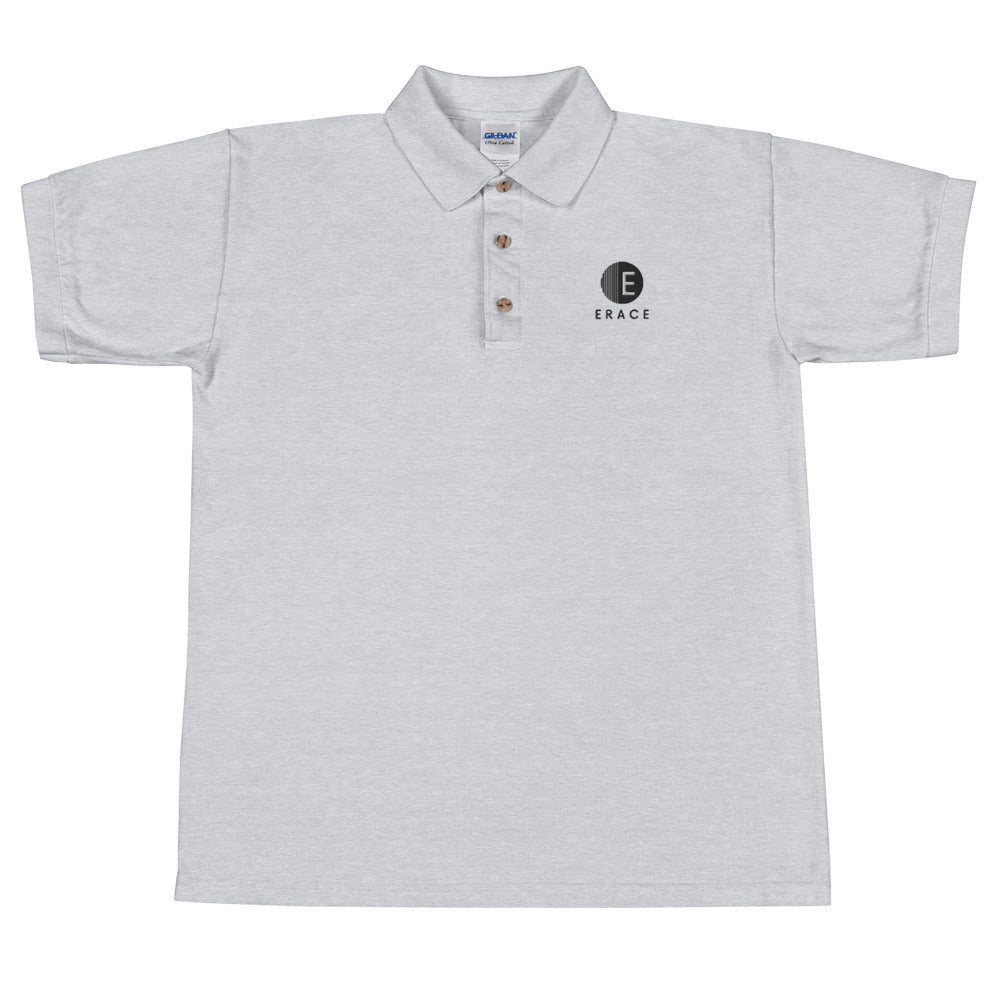 Embroidered Erace logo Polo Shirt