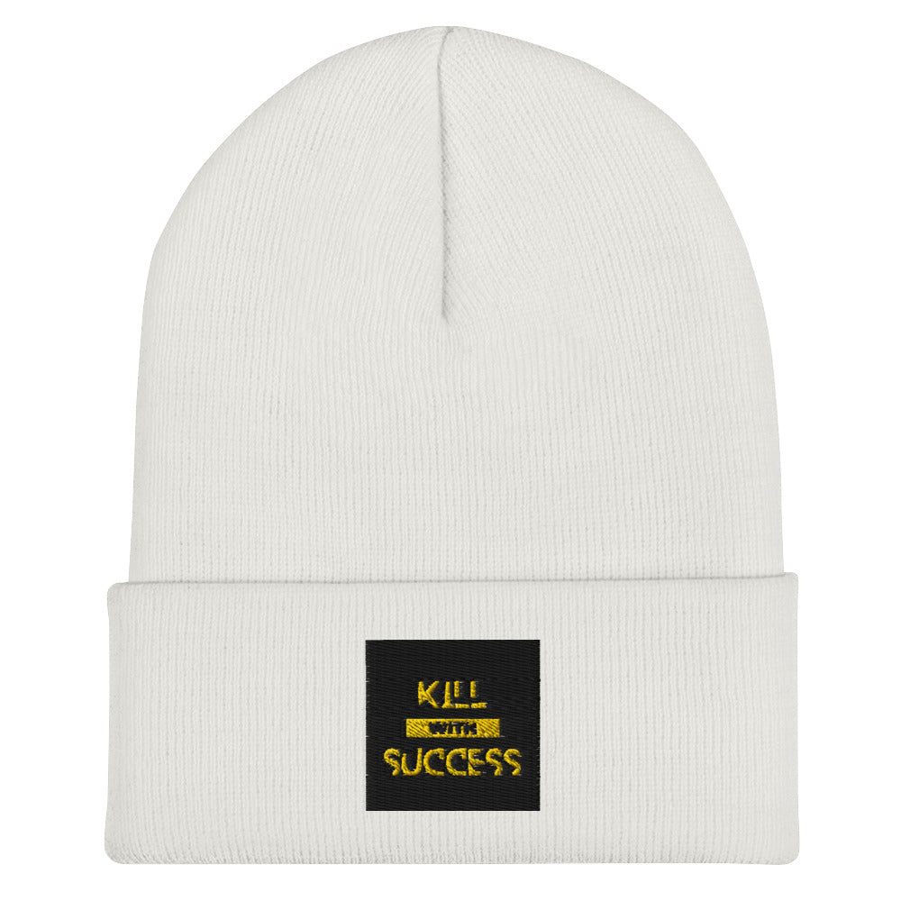 Kill With Success Cuffed Beanie