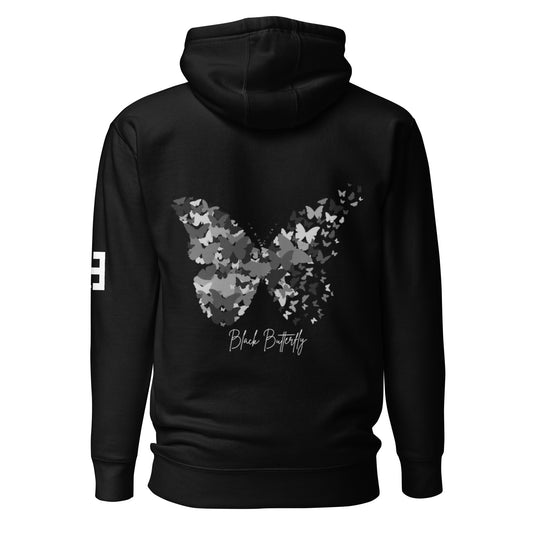 Black Butterfly 2 Unisex Hoodie