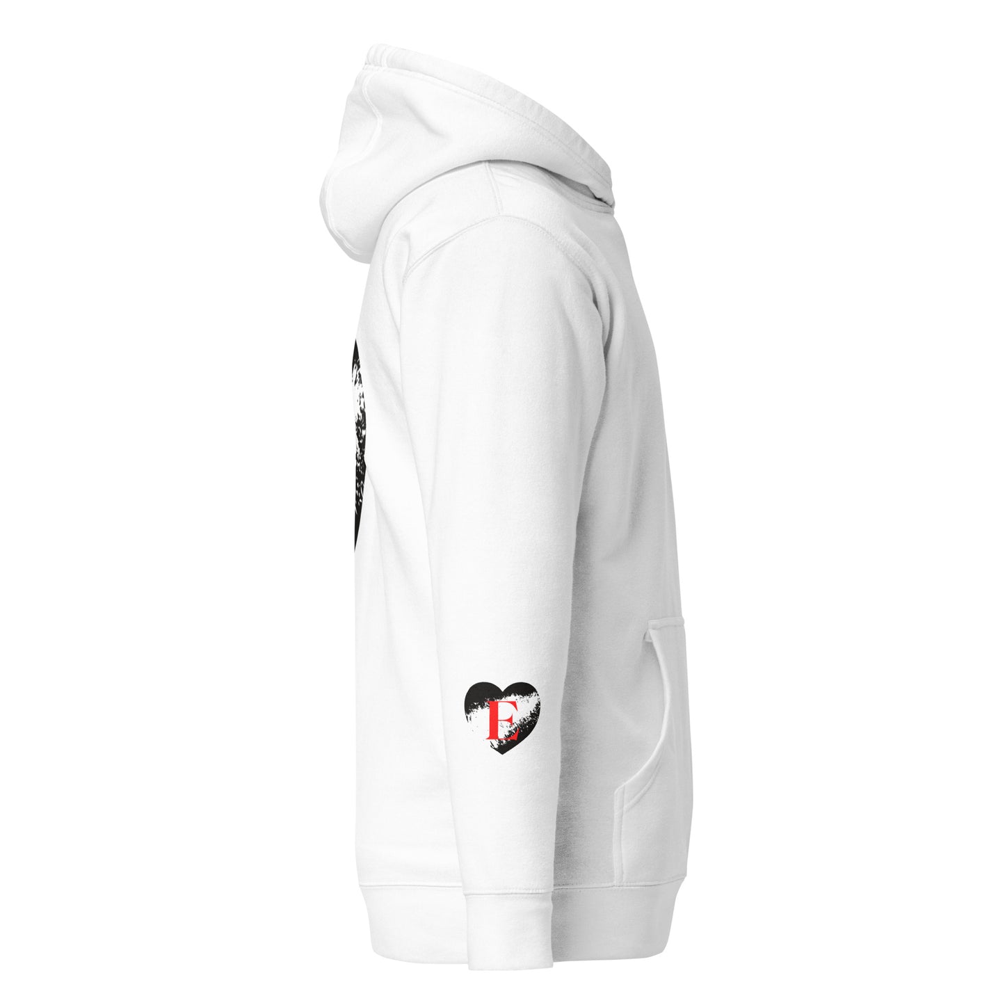 Heart Erace Unisex Hoodie