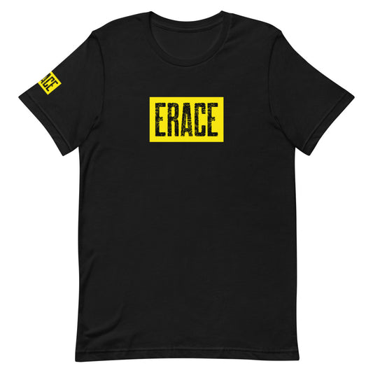 Black & Yellow Erace Short-Sleeve Unisex T-Shirt