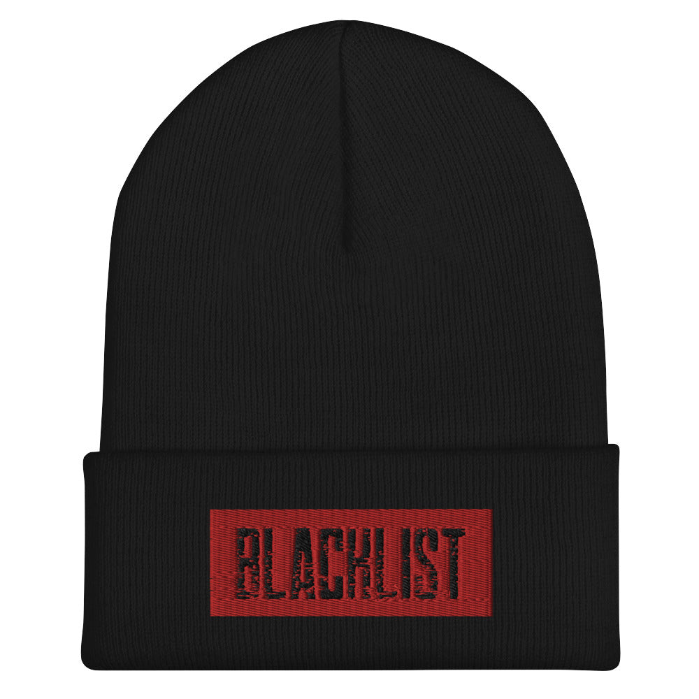 Blacklist Cuffed Beanie