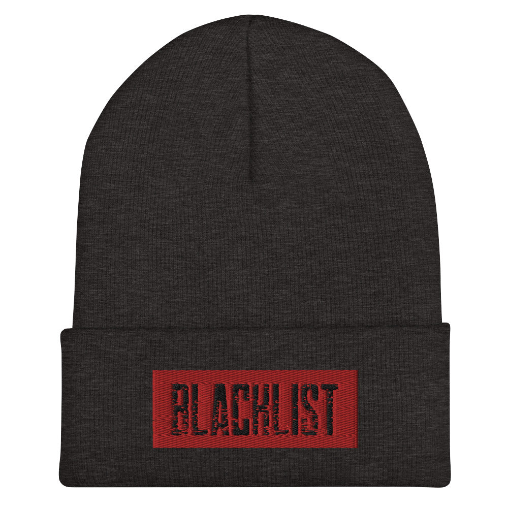 Blacklist Cuffed Beanie