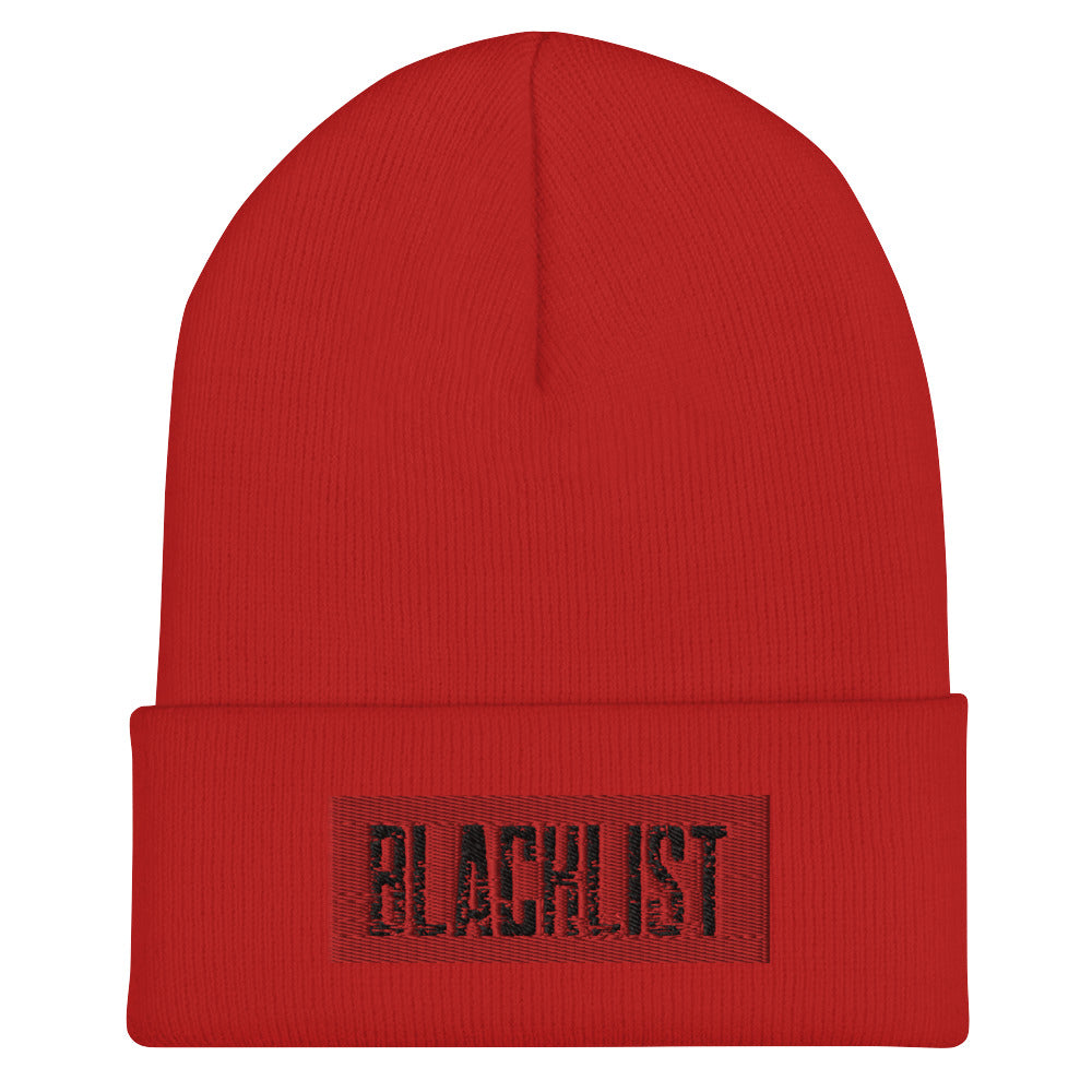 Blacklist Cuffed Beanie