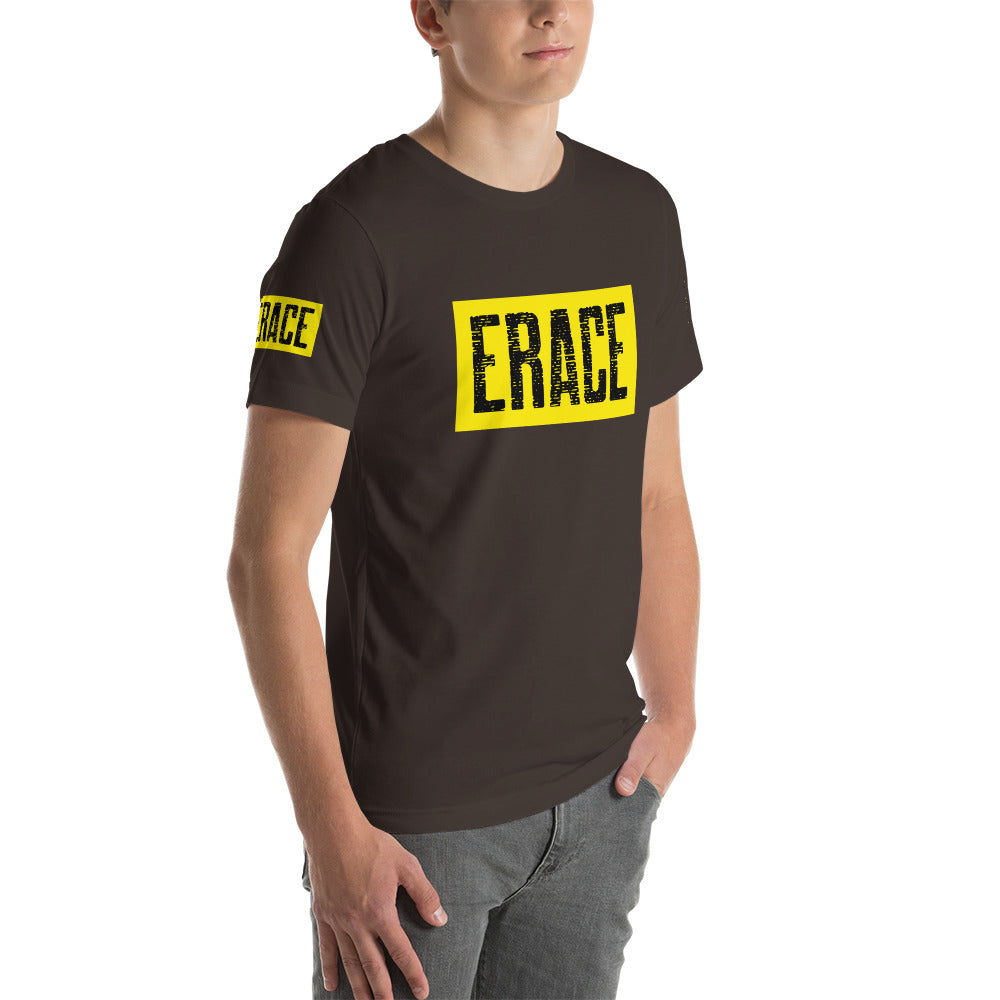 Black& Yellow Erace Logo Unisex t-shirt