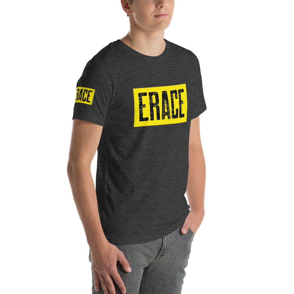 Black& Yellow Erace Logo Unisex t-shirt