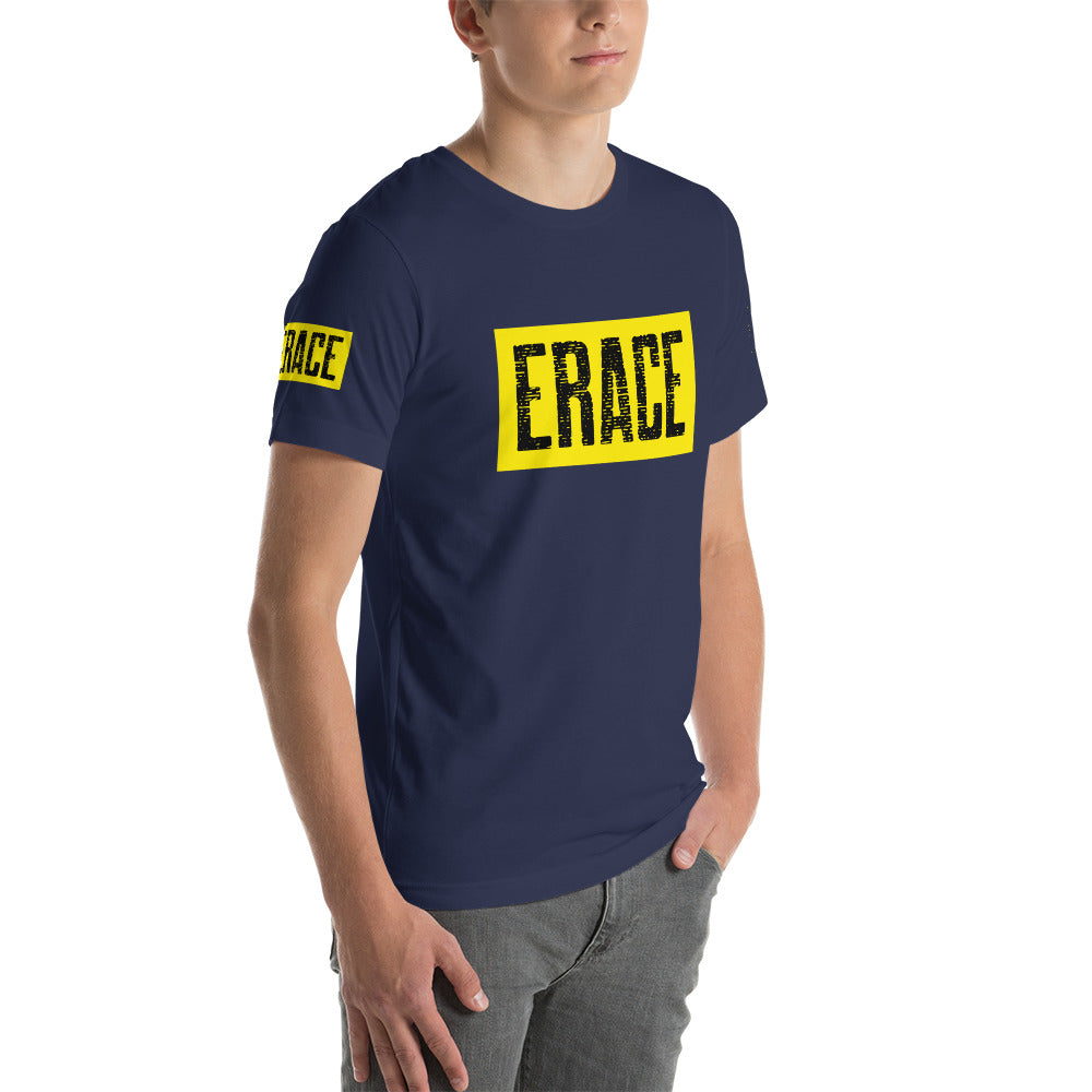Black& Yellow Erace Logo Unisex t-shirt