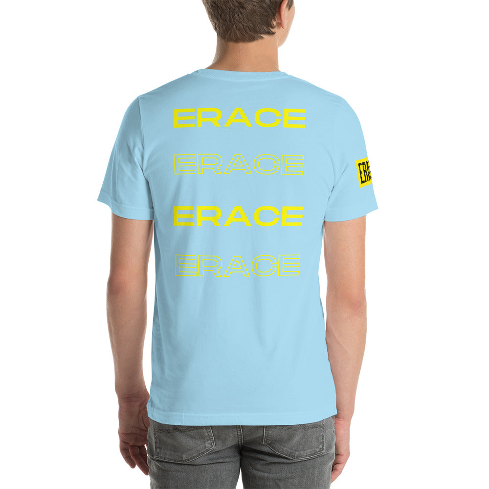 Black& Yellow Erace Logo Unisex t-shirt