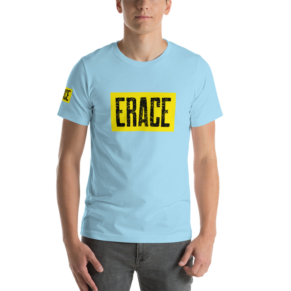 Black& Yellow Erace Logo Unisex t-shirt