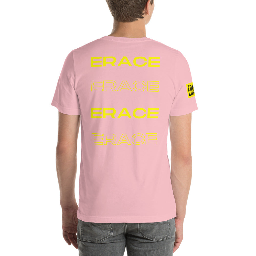 Black& Yellow Erace Logo Unisex t-shirt