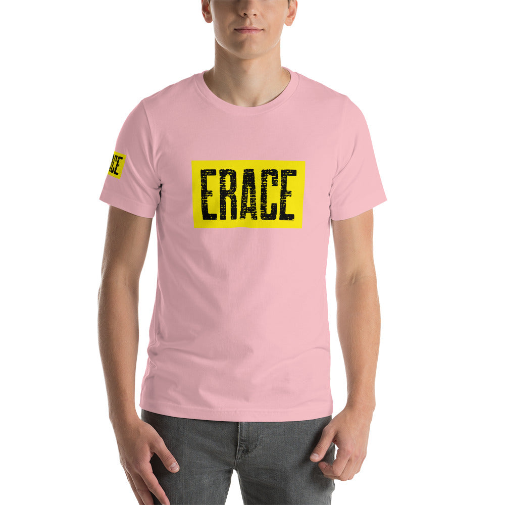 Black& Yellow Erace Logo Unisex t-shirt