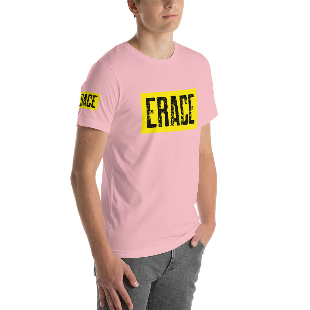 Black& Yellow Erace Logo Unisex t-shirt