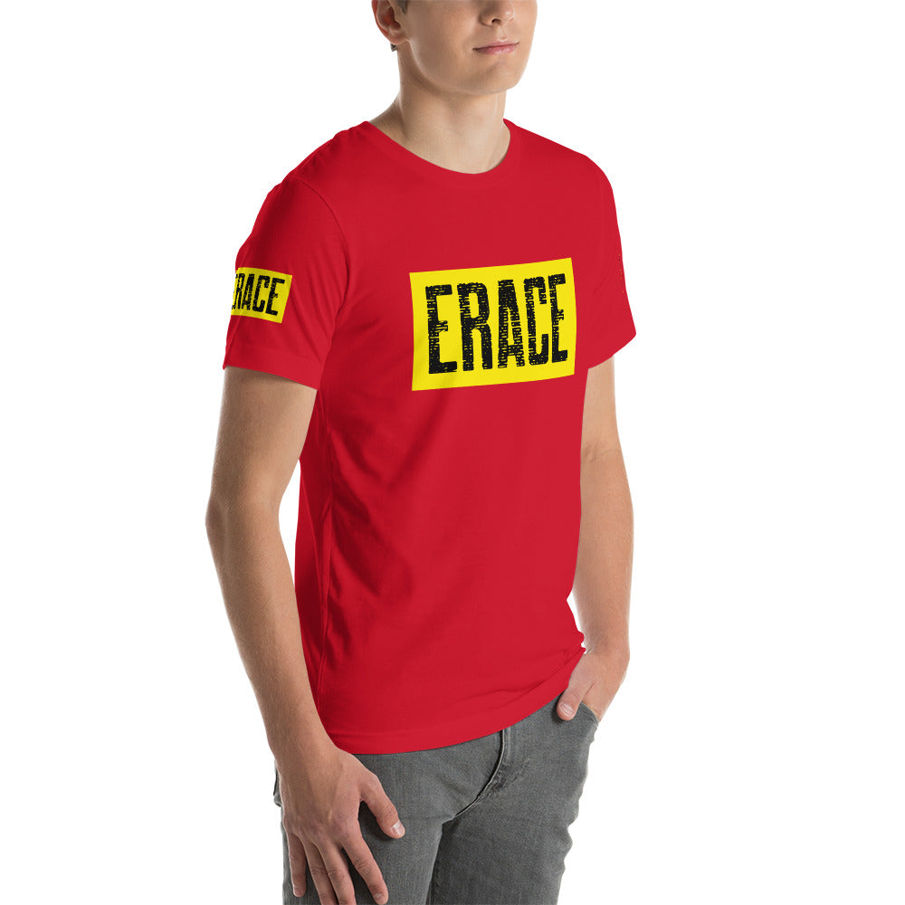 Black& Yellow Erace Logo Unisex t-shirt