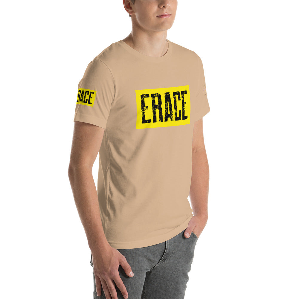 Black& Yellow Erace Logo Unisex t-shirt