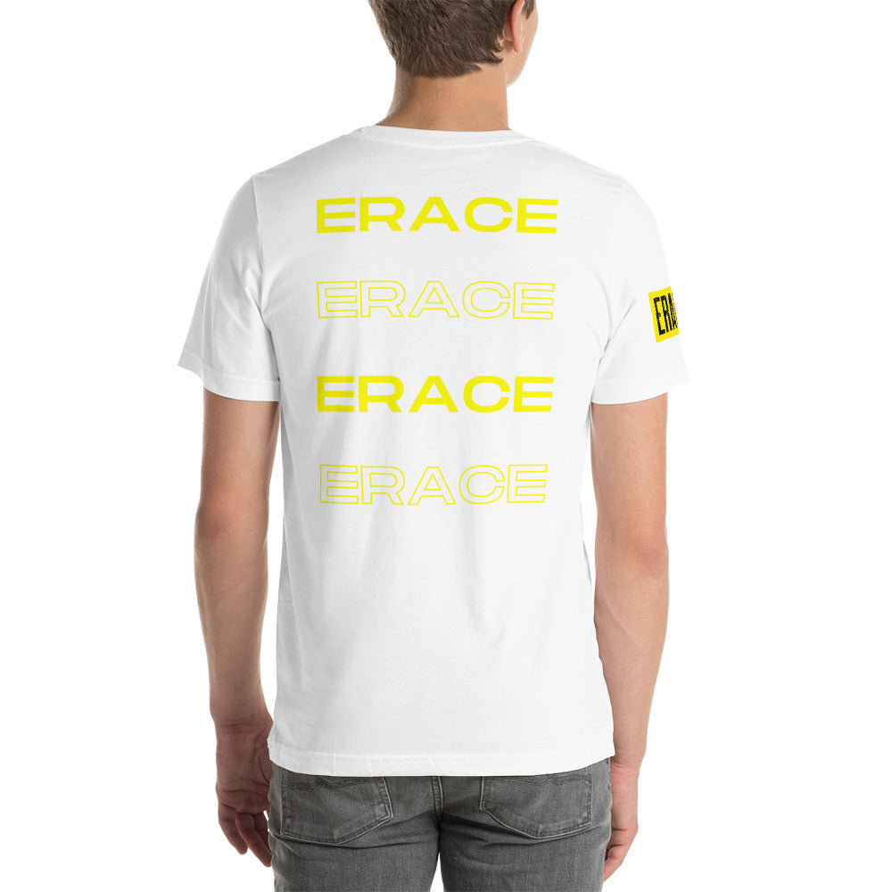 Black& Yellow Erace Logo Unisex t-shirt