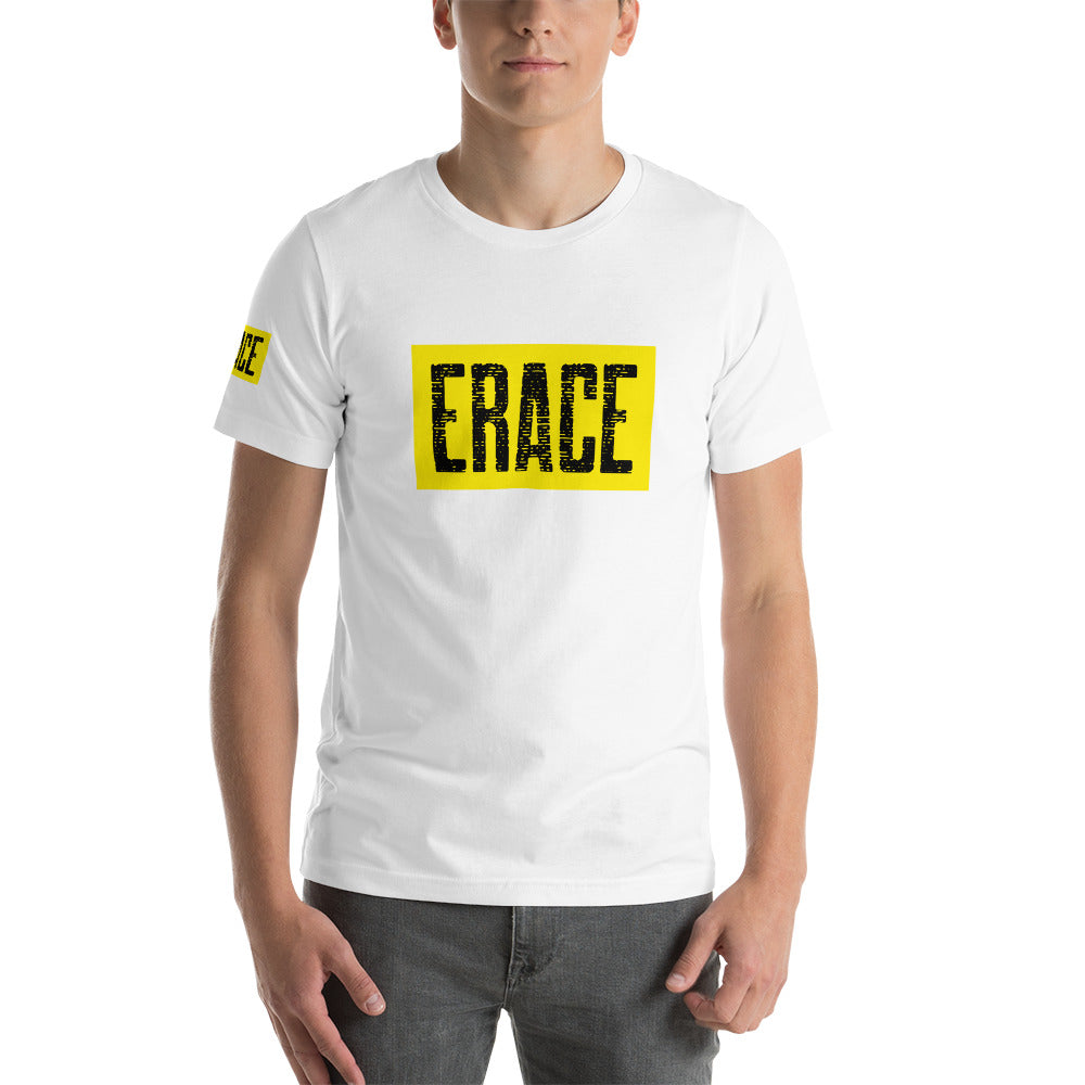 Black& Yellow Erace Logo Unisex t-shirt
