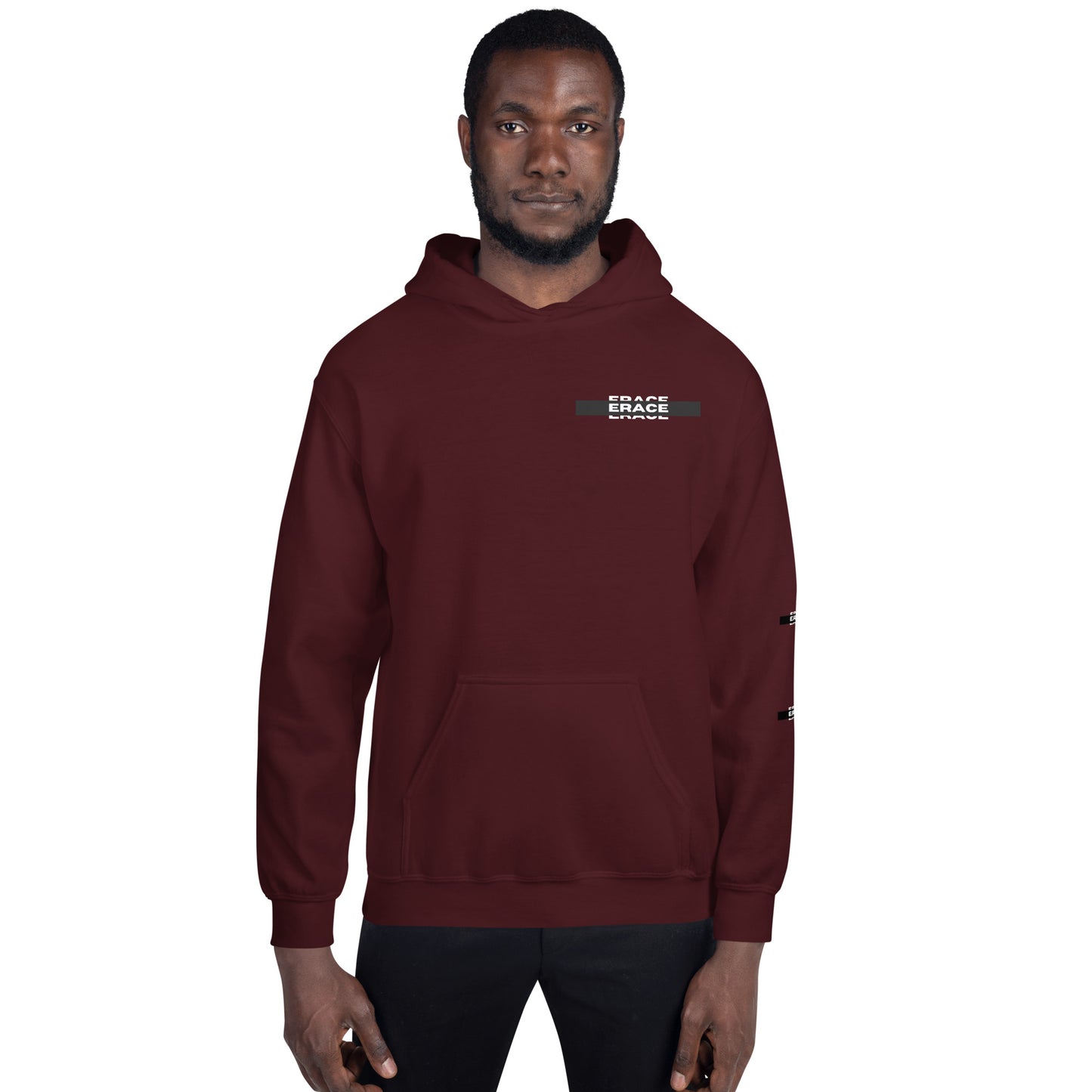 Blurred Erace Logo Unisex Hoodie