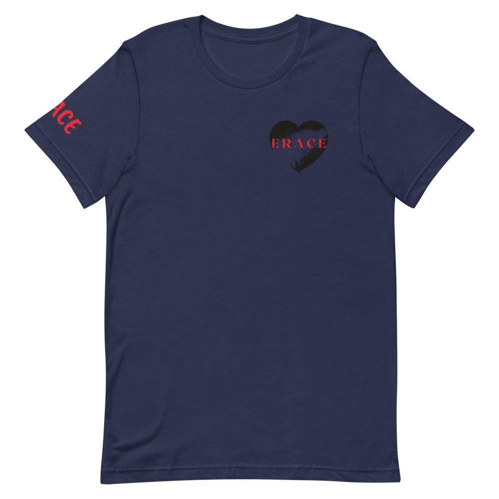 Erace Heart Short-Sleeve Unisex T-Shirt