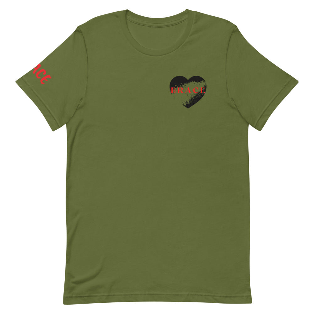 Erace Heart Short-Sleeve Unisex T-Shirt