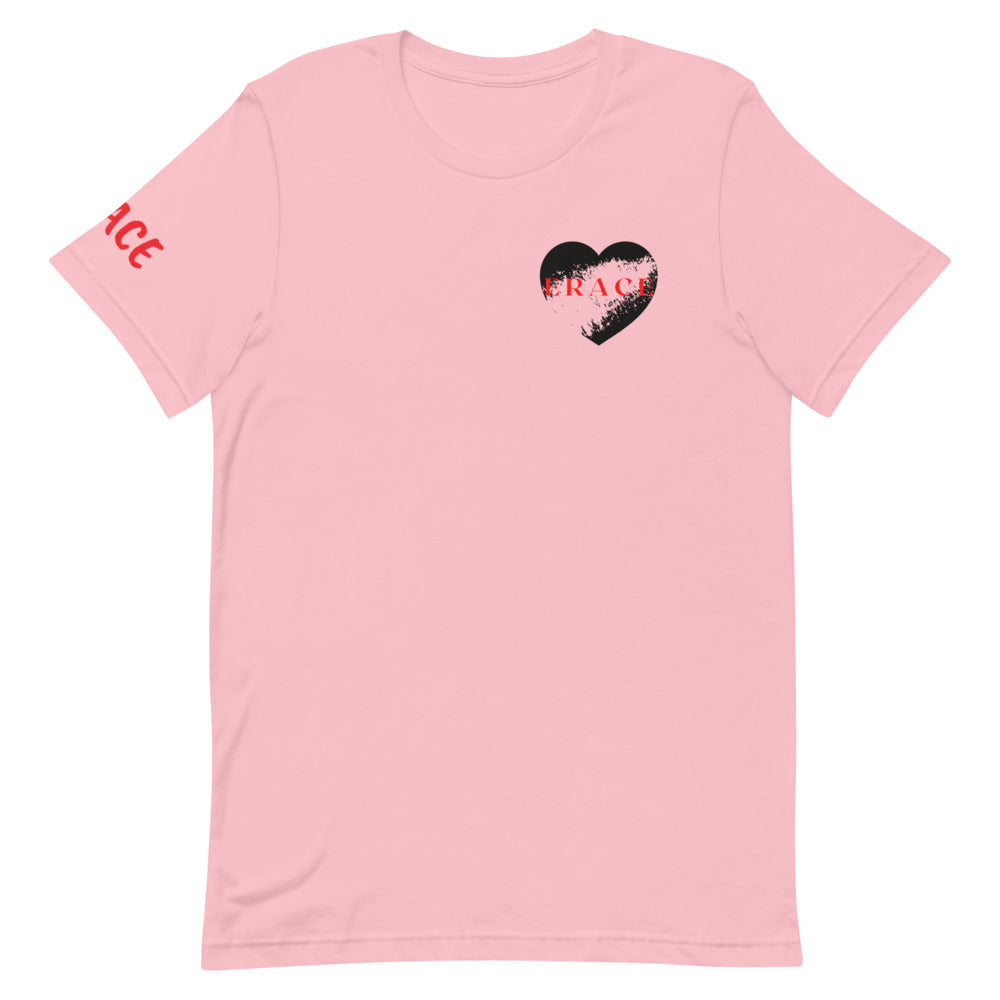 Erace Heart Short-Sleeve Unisex T-Shirt
