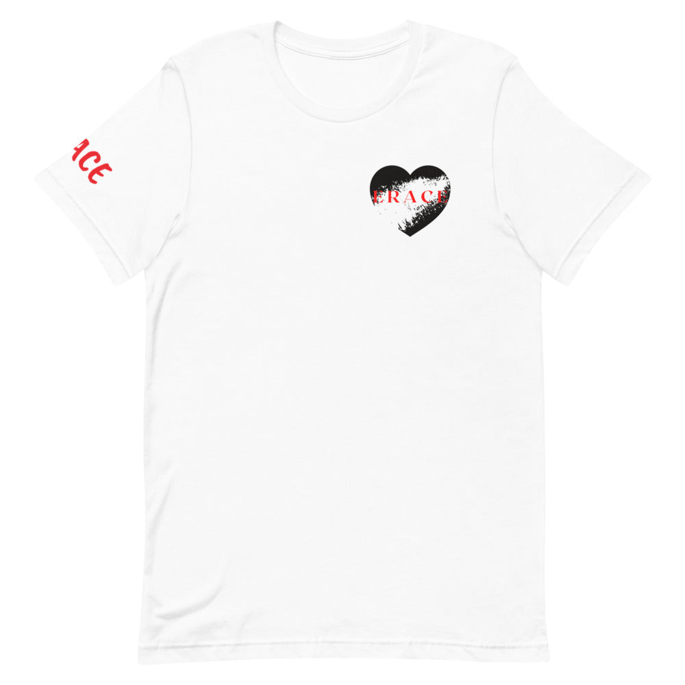 Erace Heart Short-Sleeve Unisex T-Shirt